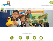 Tablet Screenshot of nuevoamanecer.edu.mx